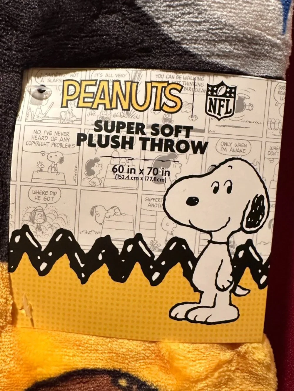 Peanuts NFL Pittsburgh Steelers Snoopy 60